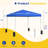 10 Ft. W x 10 Ft. D Metal Patio Gazebo, Pop up Canopy-130153880