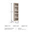 Bibliothèque standard H 71,97 "x l 17,13" Karmann-466284486