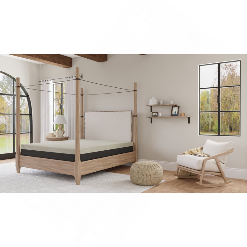 Matelas court en mousse viscoélastique gélifiée courte 12 po