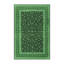 Tapis vert / gris en laine et polyester tissé à la machine Karla-Louise-1307757246
