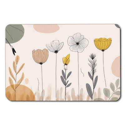 Tapis de bain Minimalist Beige