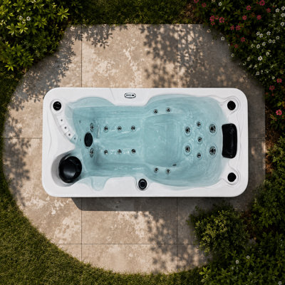 Spa prêt à l'emploi à 19 jets avec jets en acier inoxydable pour 1 personne Hydro Spas