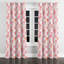Panneaux de rideaux Patchwork - Rideau à œillets rose et blanc French Country - 1 panneau-1479280664-1479280670