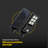 70W Equivalent LED Black Solar Motion Security Area Light, 5000K, Dusk to Dawn