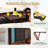 Aous Outdoor Chaise Lounge Set with Table , Cushion Included-916980481