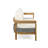 Marciniak Outdoor Wood & Rope Conversation Set
