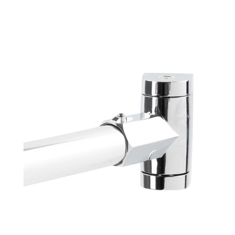 Tringle à rideau de douche 38 po, Argent