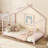 Modern Twin Size House Platform Bed-361766140