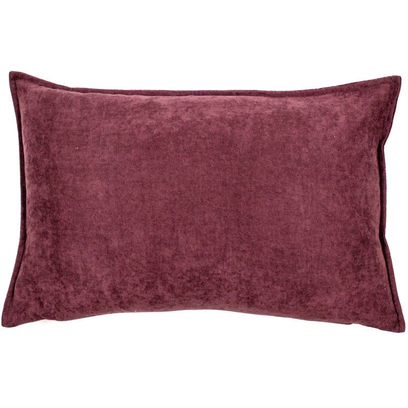 Arveen Abstract AUBERGINE Rectangle Throw Cushion