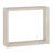 Osmond 36" Open Frame Console Table with Lower Shelf in Alder White | Transitional Entryway Table for Living Room or Hallway-117693060