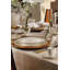 Tullly Bone China Dinnerware Set 80 Piece - Service for 12