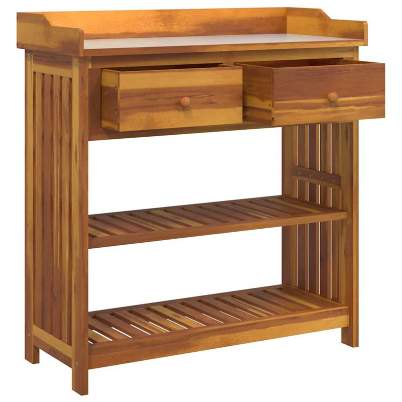 Solid Wood Potting Bench