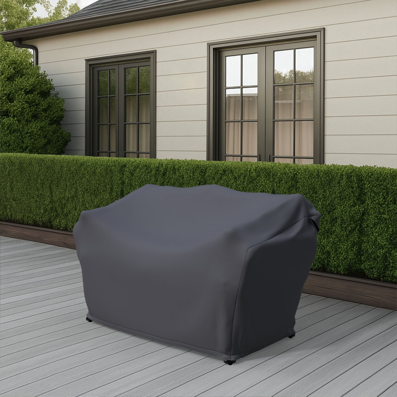 Housse pour causeuse droite en osier de 51,2 po de largeur Hednesford
