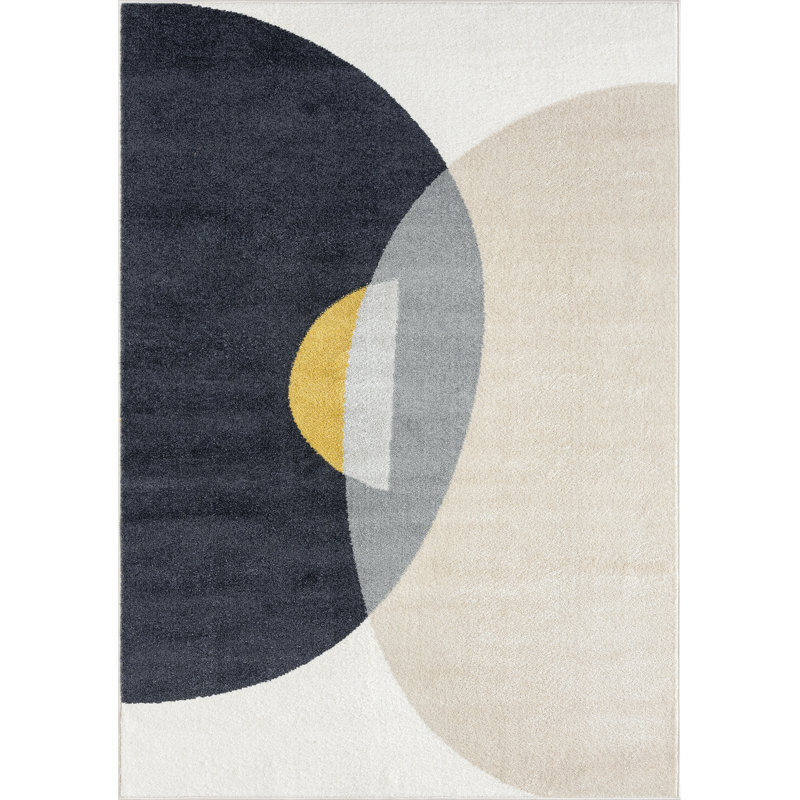 Tapis rectangulaire Tyira, Rectangle 5 pi 3 po x 7 pi 6 po