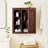 Ameer Wall Cabinet with Open & Closed Storage and Sturdy Shelves-95491600