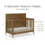 Lit de bébé convertible 4-en-1 Ambrosia-123429939