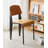 Creamy Small Household Backrest Stool-1689003487