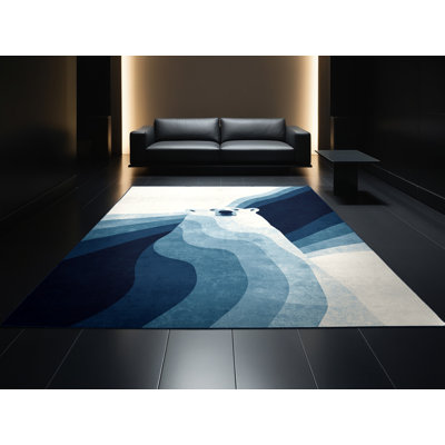 Tapis ombré moderne et contemporain Pantelia