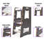 Tabouret de cuisine 2 étapes-88036549