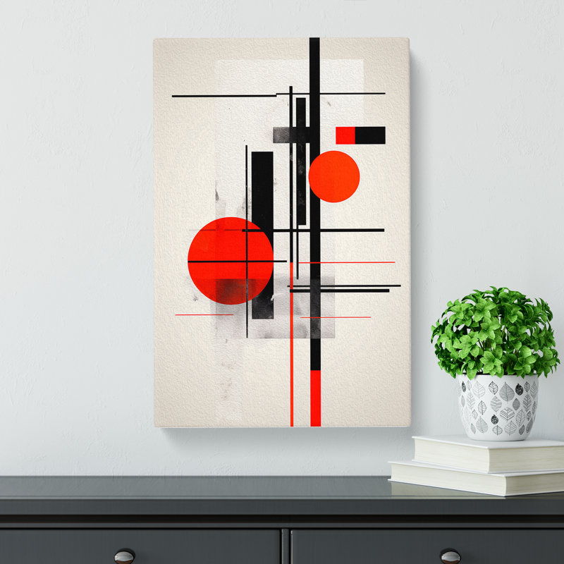 Minimalist Constructivism No.2 - Wrapped Canvas, 60cm H x 40cm W x 3cm D