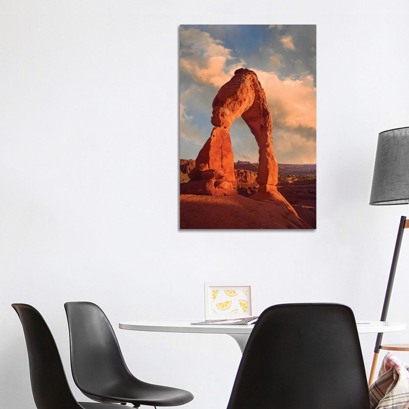 Delicate Arch in Arches National Park, Utah II 1 Piece Wrapped Canvas Wall Art, 101.6 cm H x 66.04 cm W x 1.91 cm D
