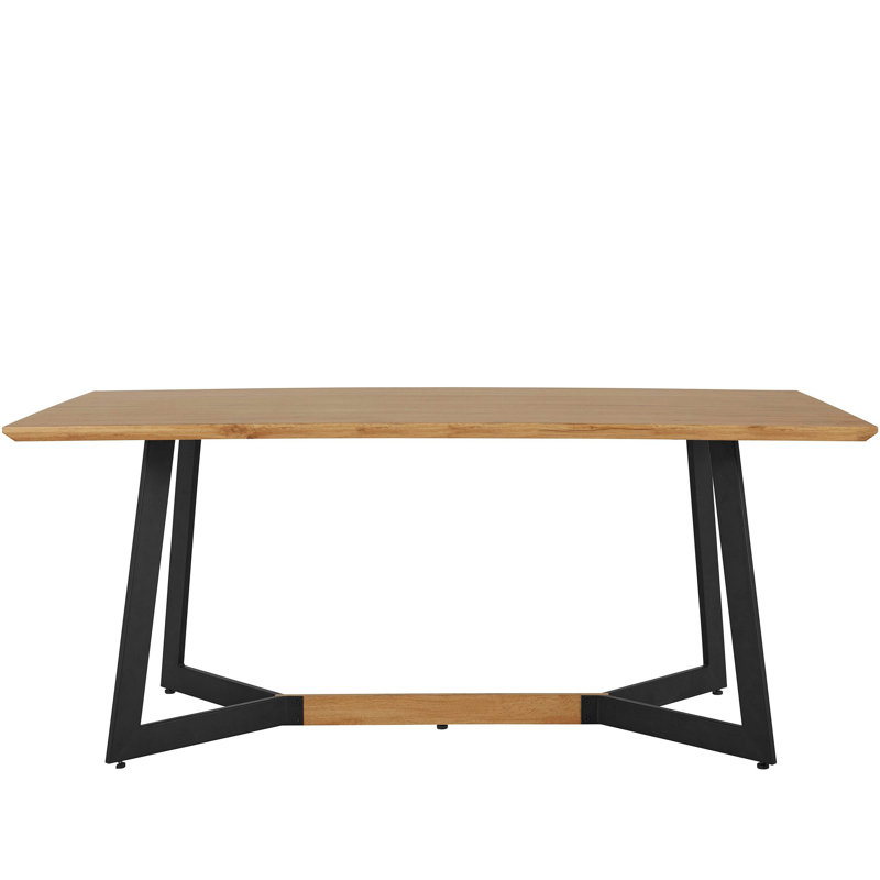 Lought Metal Base Dining Table