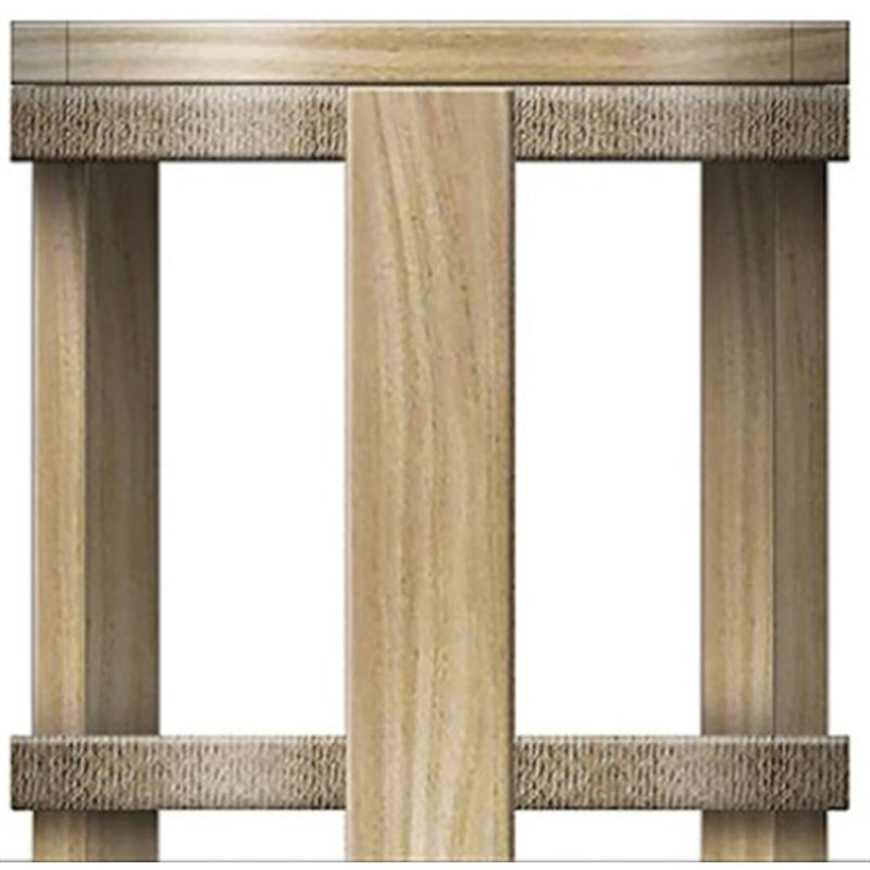 Drift Outdoor Round Teak Side Table