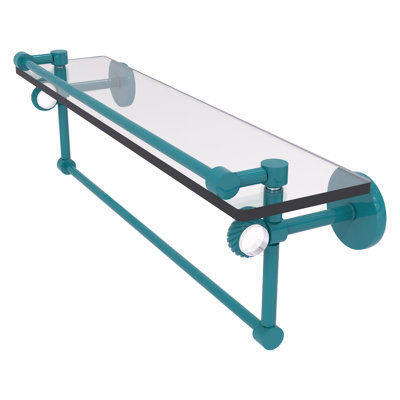 Tablette flottante avec barre à serviettes Clearview