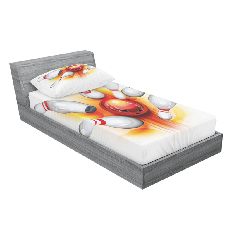 Microfiber Sheet Set, Twin Sheet Set + Fitted Sheet + 1 Pillowcase