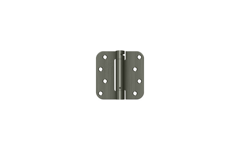 Steel Hinge, Antique Nickel