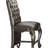 Upholstered Faux Leather Counter Stool