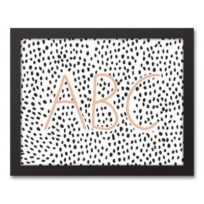Art encadré ABC