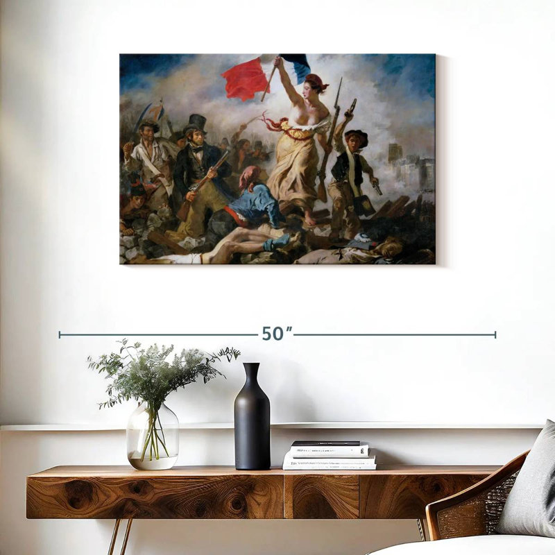 Keiri Liberty guidant les gens, H 24 po x l 36 po