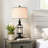 Jahnai Farmhouse Bedside Nightstand Lamp
