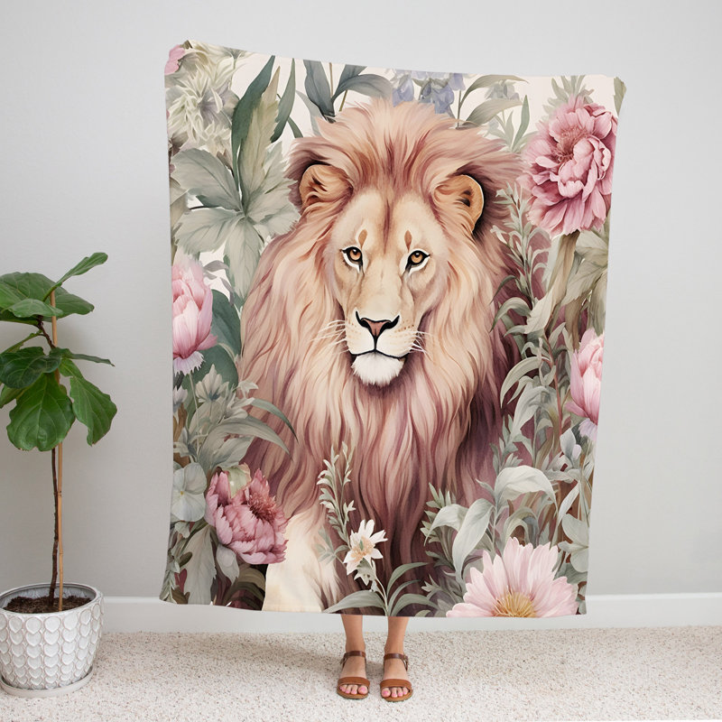 Throw Blanket, 80" L x 68" W