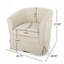 Chaise pivotante avec housse amovible