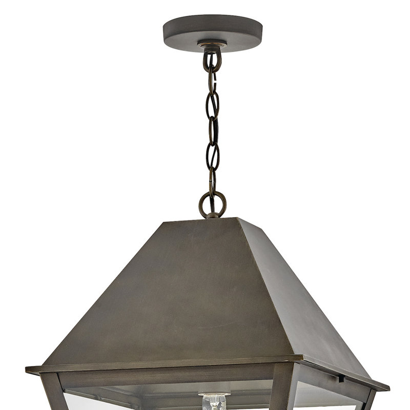 Endsley Single Light Outdoor Aluminum Hanging Lantern