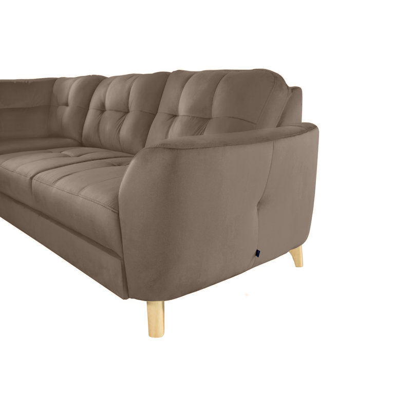 Hunnewell Sleeper Corner Sofa, Parchment, Left Hand Facing