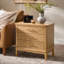 Table de bout à 3 tiroirs de 26 po avec station de charge intégrée et assemblage simple Fay-2123722067