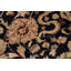 Tapis rouge / noir / beige en laine noué à la main à motif oriental 8 pi 1 po x 10 pi 7 po Roby