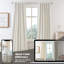 Rideaux occultants 100% naturels Goffredo pour chambre à coucher Double couche Drape Farmhouse-52496351-52496330