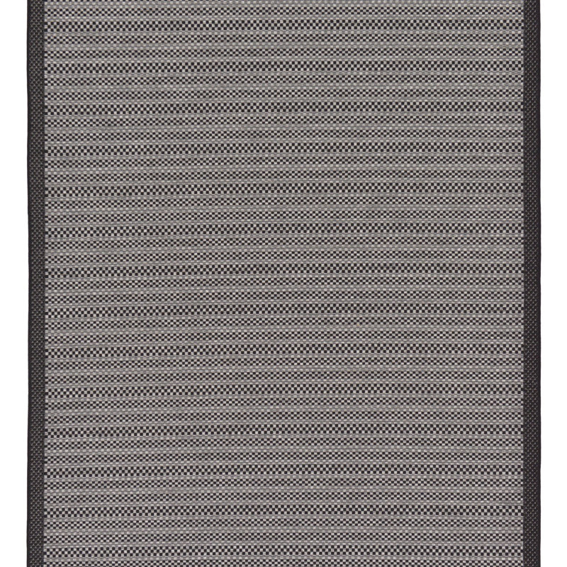 Striped Indoor / Outdoor Rug, Rectangle 7'1" x 10'