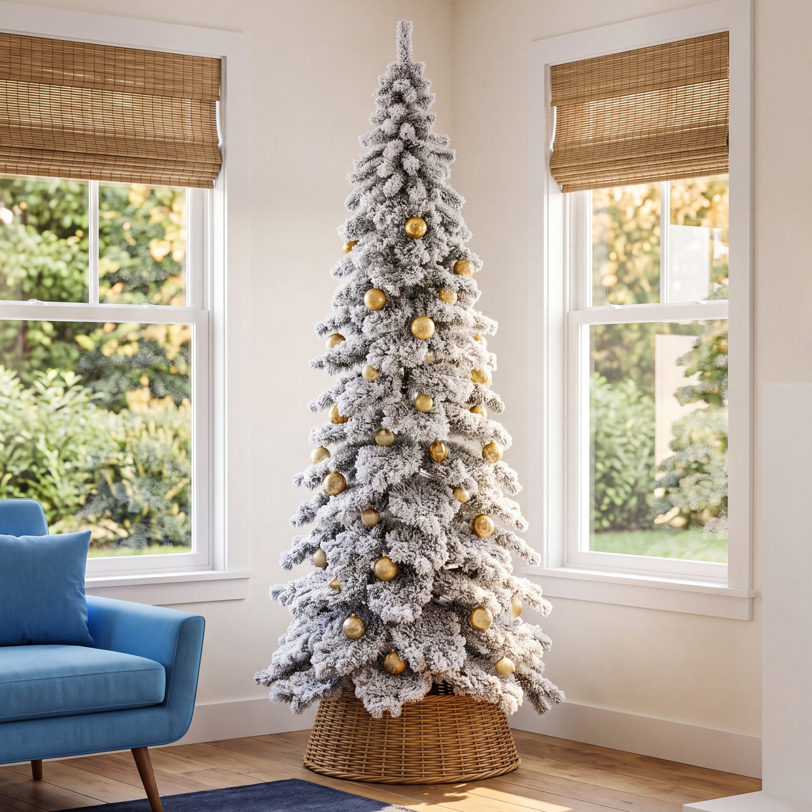 Hersi Pre-Lit Spruce Christmas Tree, 9'