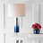 Gillis Crystal and Glass Standard Table Lamp-557586606