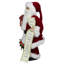 Père Noël traditionnel avec sac-cadeau et liste de Noël-21189936