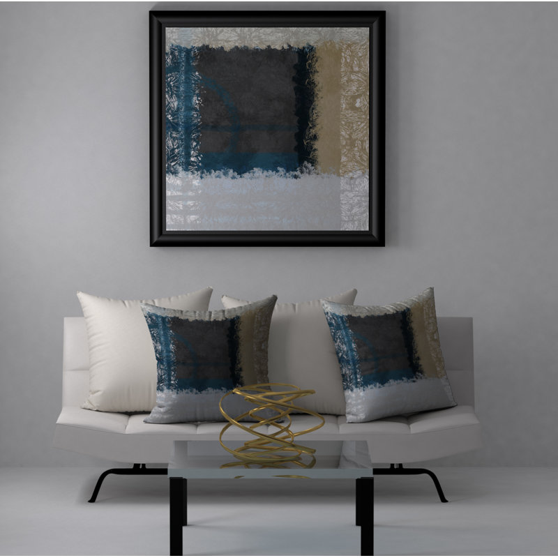 Housse et insert de coussin carré immaculé, 20 po X 20 po