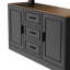 Bureau debout réglable en hauteur de 55 po avec armoire de rangement, 3 tiroirs, 2 portes et contrôleur de préréglage de mémoire