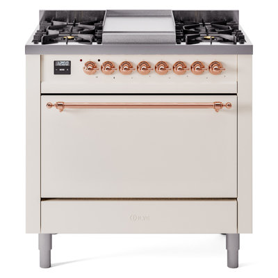 Cuisinière mixte 36 po ILVE Nostalgie II
