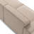Shonnard Modern 4-Piece Modular Sofa With Moveable Ottoman-1384268223