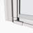 Universal Pivot Shower Door For Bathroom